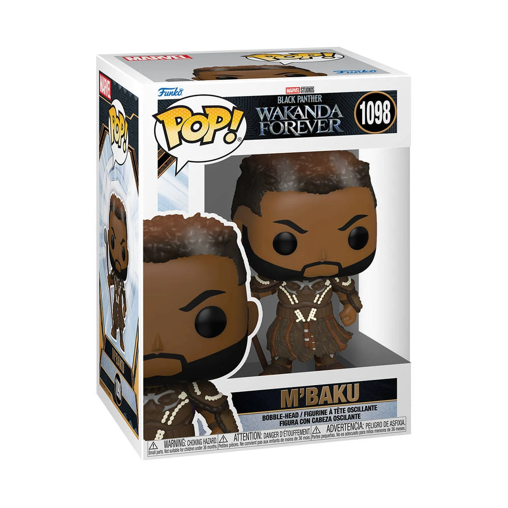 Funko Pop! Figuur Marvel Studios Black Panther: Wakanda Forever M'Baku 1 Funko Pop! Figuur Marvel Studios Black Panther: Wakanda Forever M'Baku
