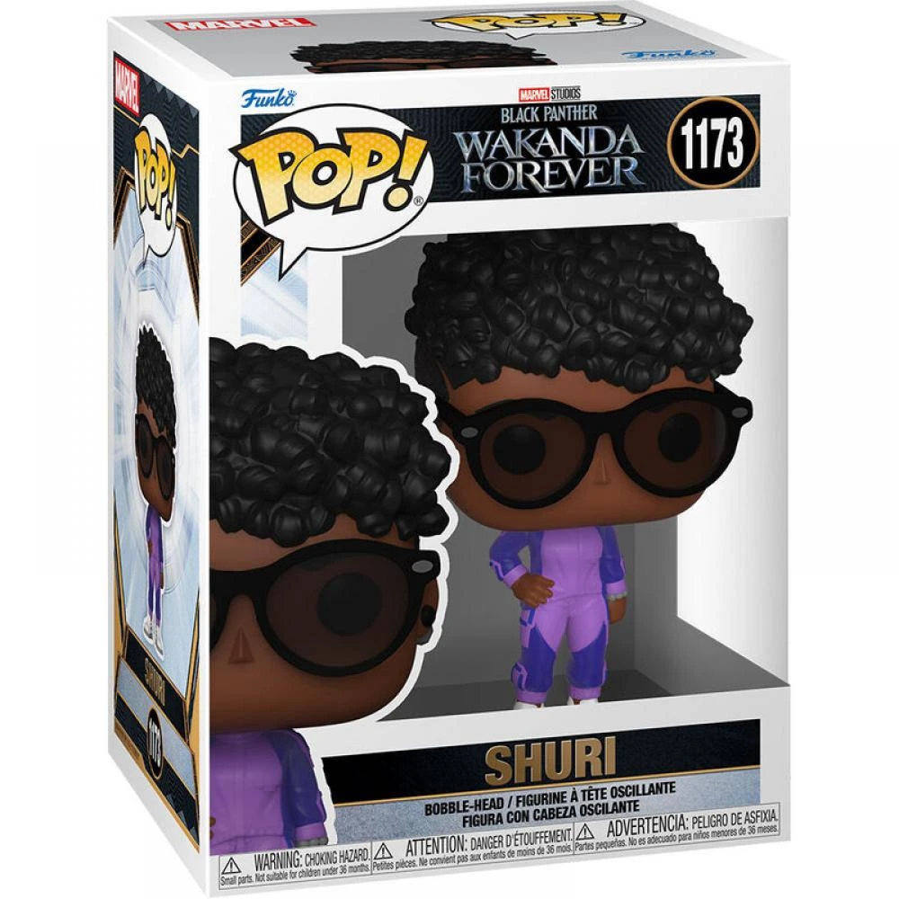 Funko Pop! Figuur Black Panther Wakanda Forever Shuri Met Zonnebril 1 Funko Pop! Figuur Black Panther Wakanda Forever Shuri Met Zonnebril
