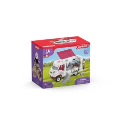 Kinderspeelgoedwinkel 26 Schleich HORSE CLUB Mobiele Dierenarts Met Hannover Veulen 42439