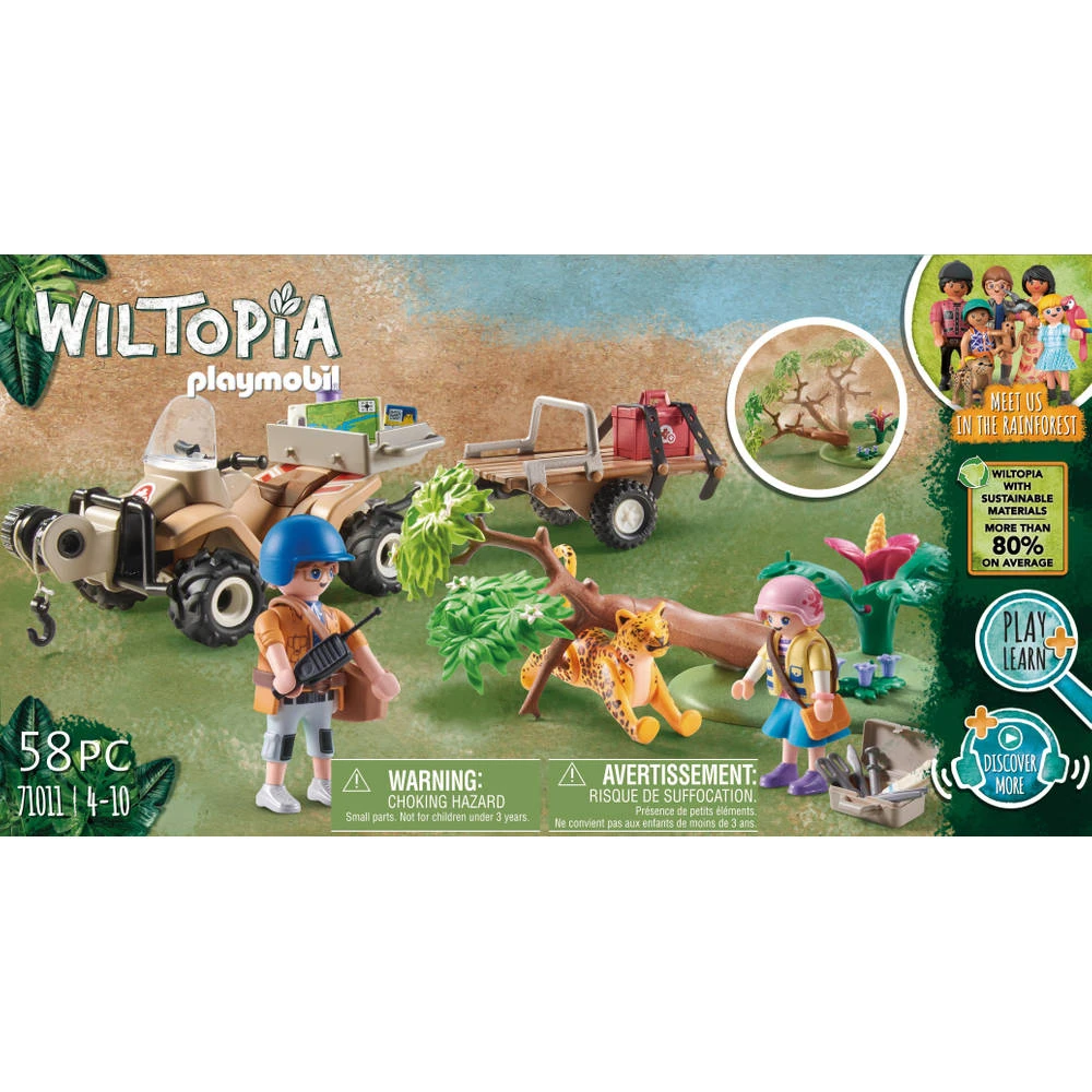 PLAYMOBIL Wiltopia Dierenreddingssquad 71011 6 PLAYMOBIL Wiltopia Dierenreddingssquad 71011 - Afbeelding 6