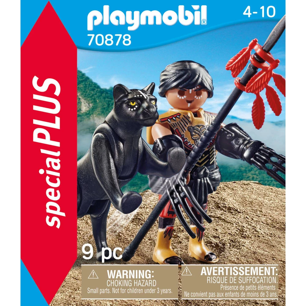 PLAYMOBIL Special Plus Krijger Met Panter 70878 4 PLAYMOBIL Special Plus Krijger Met Panter 70878 - Afbeelding 4