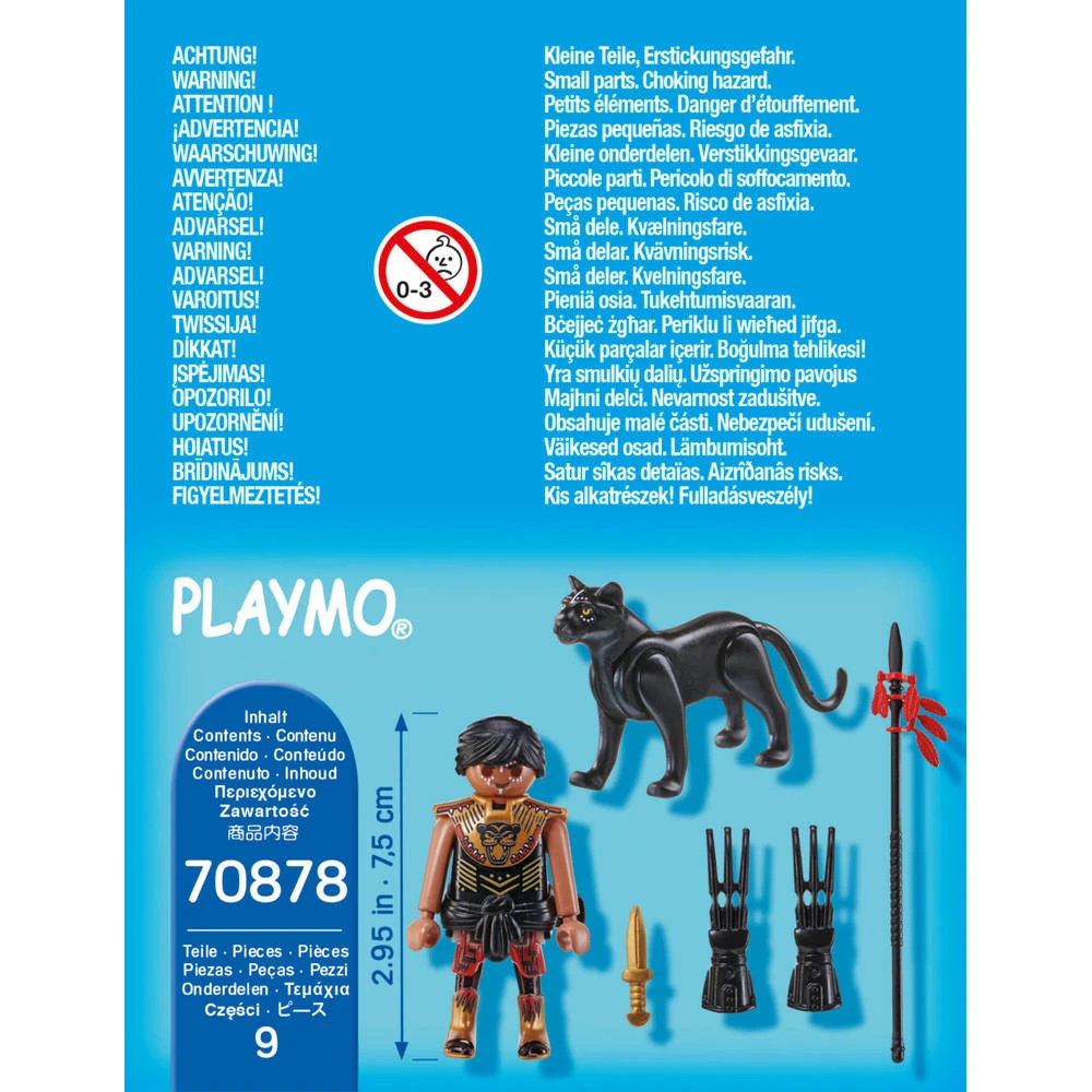 PLAYMOBIL Special Plus Krijger Met Panter 70878 5 PLAYMOBIL Special Plus Krijger Met Panter 70878 - Afbeelding 5