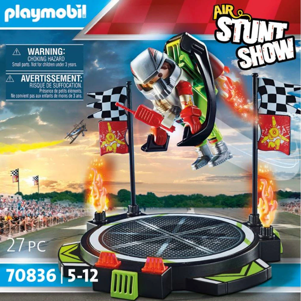 PLAYMOBIL Air Stuntshow Jetpack Vlieger 70836 2 PLAYMOBIL Air Stuntshow Jetpack Vlieger 70836 - Afbeelding 2