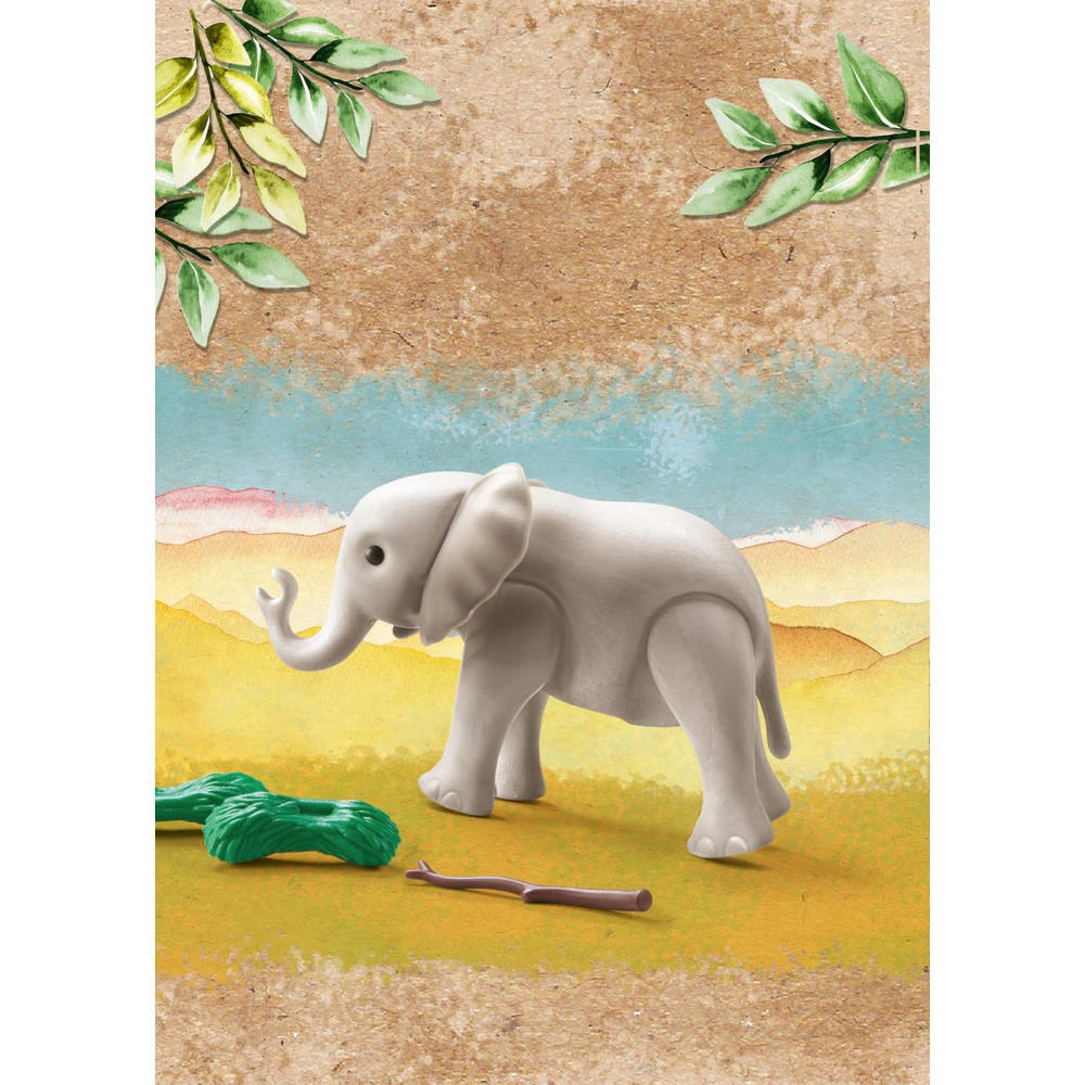 PLAYMOBIL Wiltopia Baby Olifant 71049 4 PLAYMOBIL Wiltopia Baby Olifant 71049 - Afbeelding 4