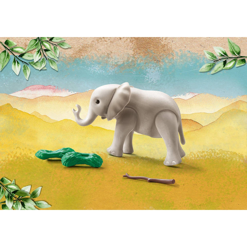 PLAYMOBIL Wiltopia Baby Olifant 71049 6 PLAYMOBIL Wiltopia Baby Olifant 71049 - Afbeelding 6