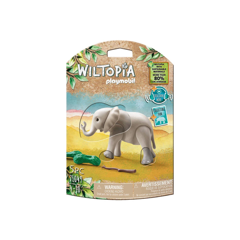 PLAYMOBIL Wiltopia Baby Olifant 71049 1 PLAYMOBIL Wiltopia Baby Olifant 71049
