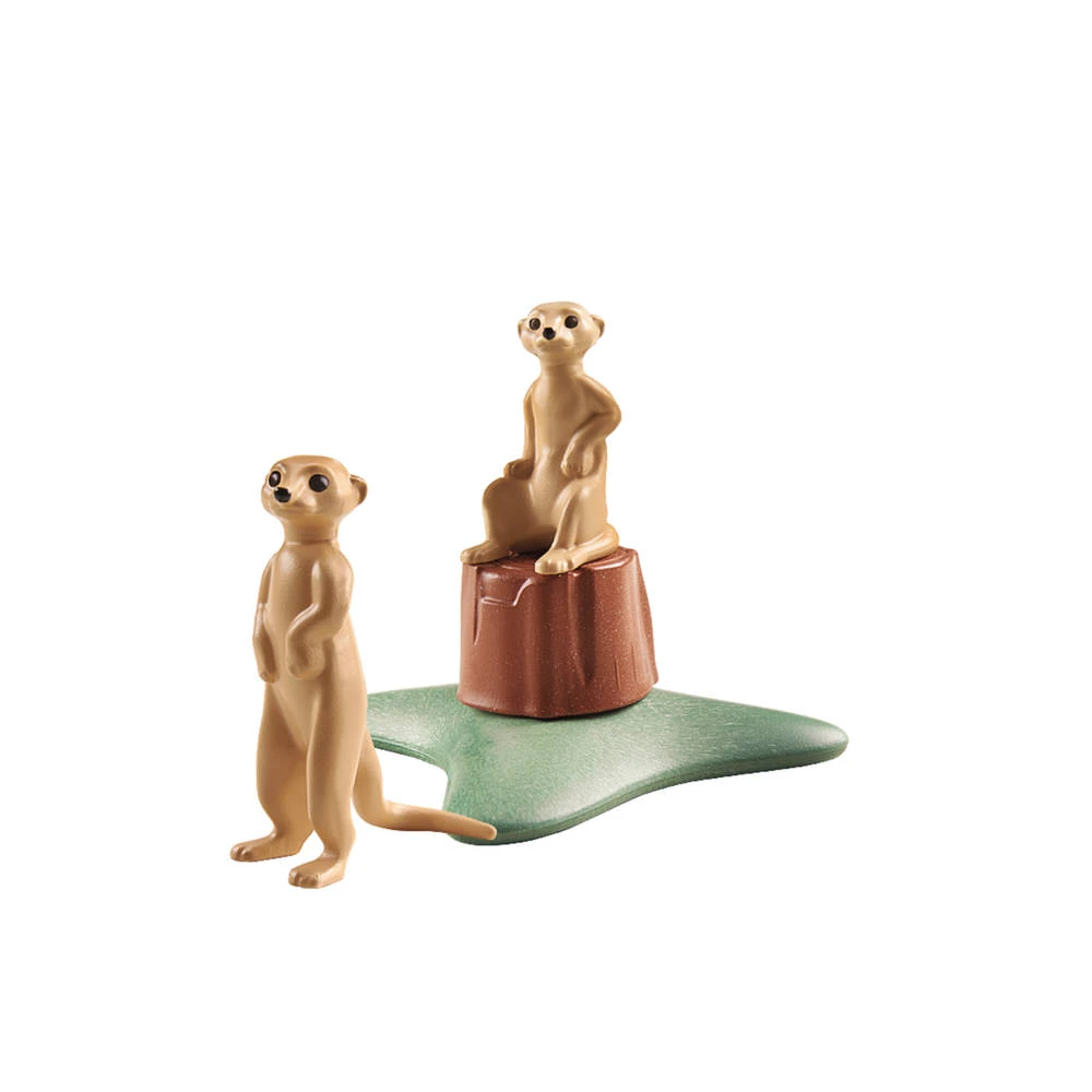 PLAYMOBIL Wiltopia Stokstaartje 71069 2 PLAYMOBIL Wiltopia Stokstaartje 71069 - Afbeelding 2