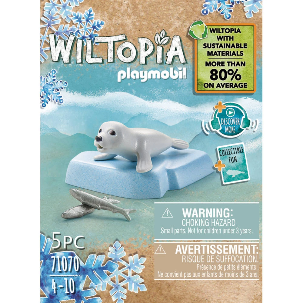 PLAYMOBIL Wiltopia Baby Zeehond 71070 3 PLAYMOBIL Wiltopia Baby Zeehond 71070 - Afbeelding 3