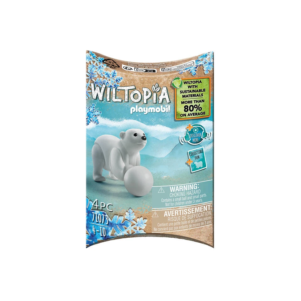 PLAYMOBIL Wiltopia Baby Ijsbeer 71073 1 PLAYMOBIL Wiltopia Baby Ijsbeer 71073