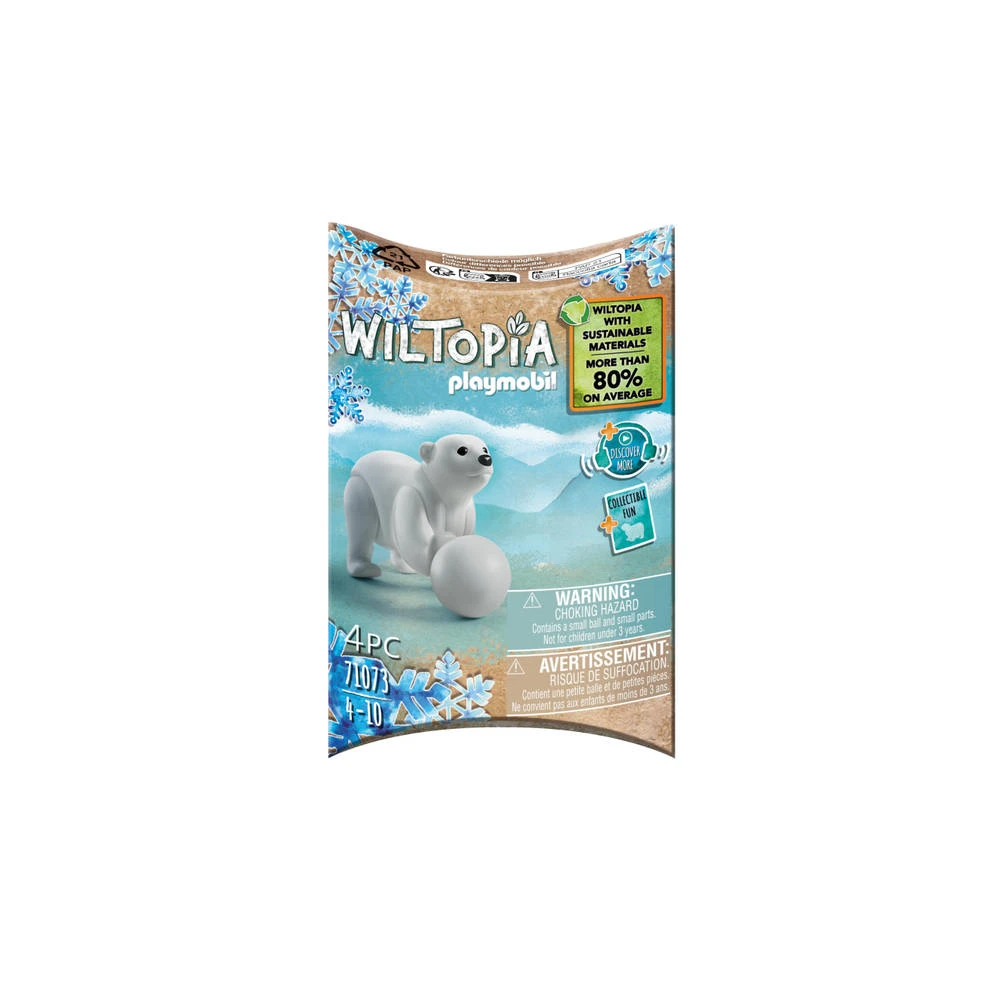 PLAYMOBIL Wiltopia Baby Ijsbeer 71073 6 PLAYMOBIL Wiltopia Baby Ijsbeer 71073 - Afbeelding 6