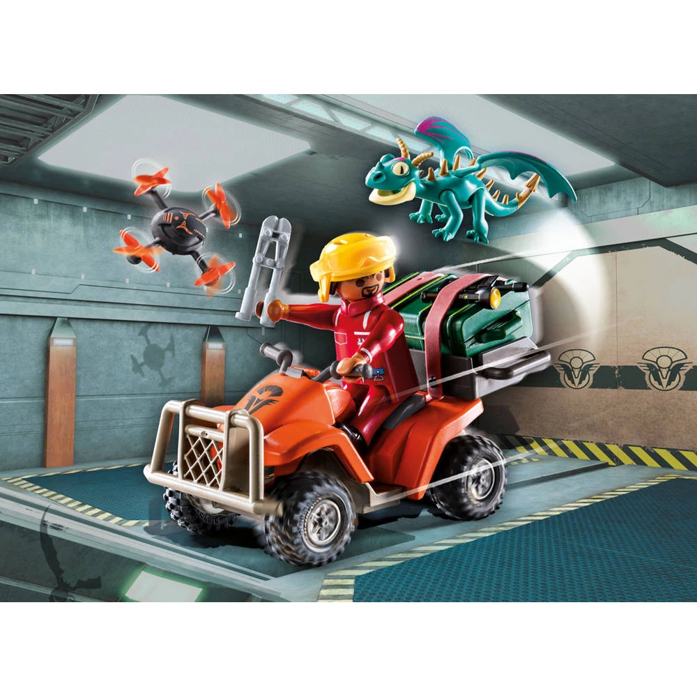 PLAYMOBIL Dragons: The Nine Realms Icaris Quad & Phil 71085 6 PLAYMOBIL Dragons: The Nine Realms Icaris Quad & Phil 71085 - Afbeelding 6