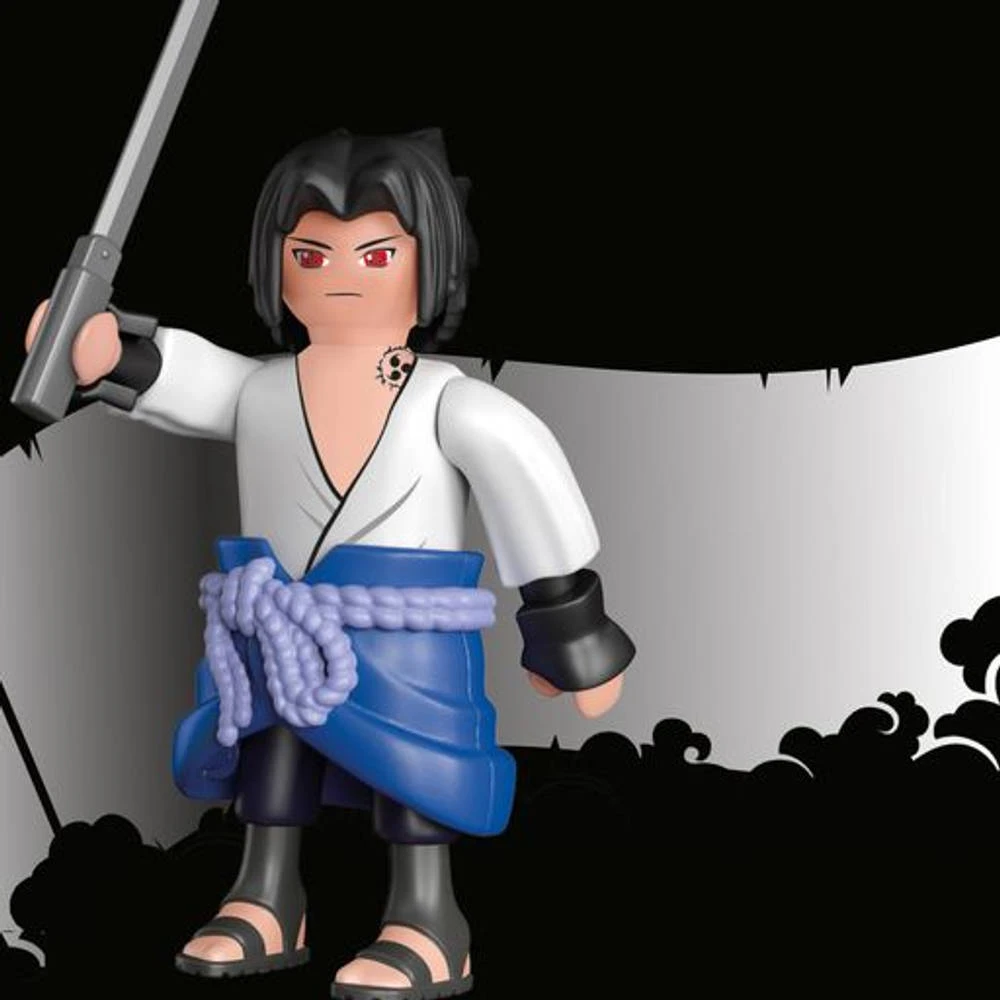 PLAYMOBIL Naruto Figuur Sasuke 71097 4 PLAYMOBIL Naruto Figuur Sasuke 71097 - Afbeelding 4