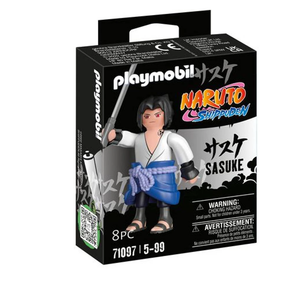 PLAYMOBIL Naruto Figuur Sasuke 71097 2 PLAYMOBIL Naruto Figuur Sasuke 71097 - Afbeelding 2