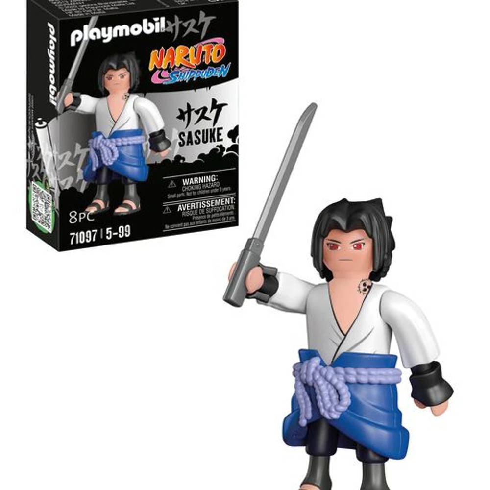 PLAYMOBIL Naruto Figuur Sasuke 71097 1 PLAYMOBIL Naruto Figuur Sasuke 71097