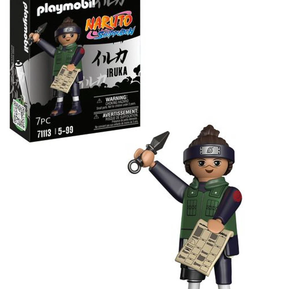 PLAYMOBIL Naruto Figuur Iruka 71113 1 PLAYMOBIL Naruto Figuur Iruka 71113