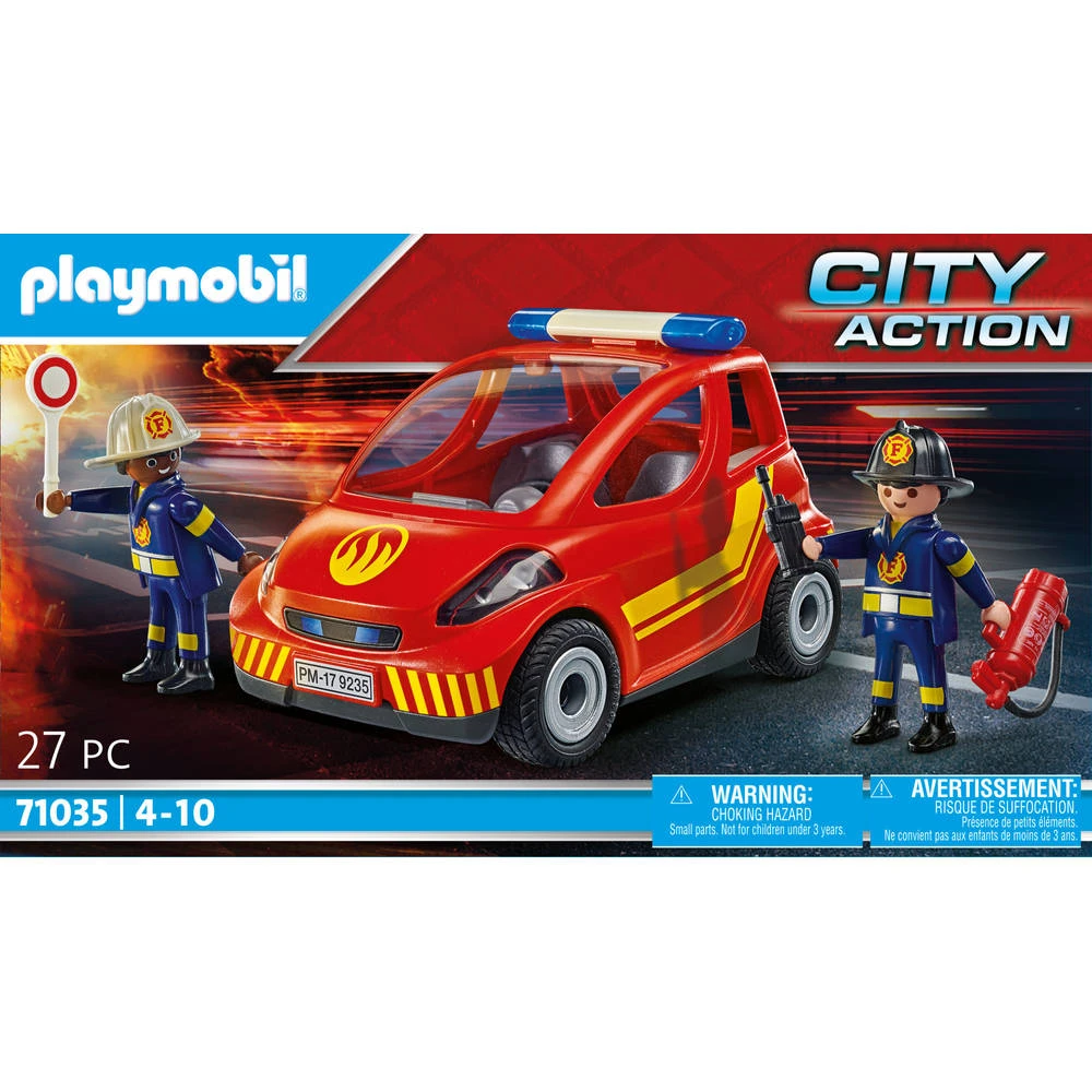 PLAYMOBIL City Action Kleine Brandweerwagen 71035 5 PLAYMOBIL City Action Kleine Brandweerwagen 71035 - Afbeelding 5