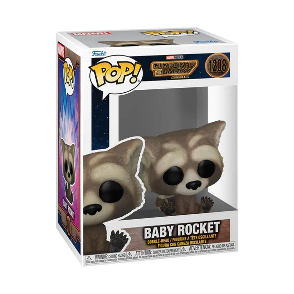 Funko Pop! Figuur Marvel Guardians Of The Galaxy Volume 3 Baby Rocket 1 Funko Pop! Figuur Marvel Guardians Of The Galaxy Volume 3 Baby Rocket