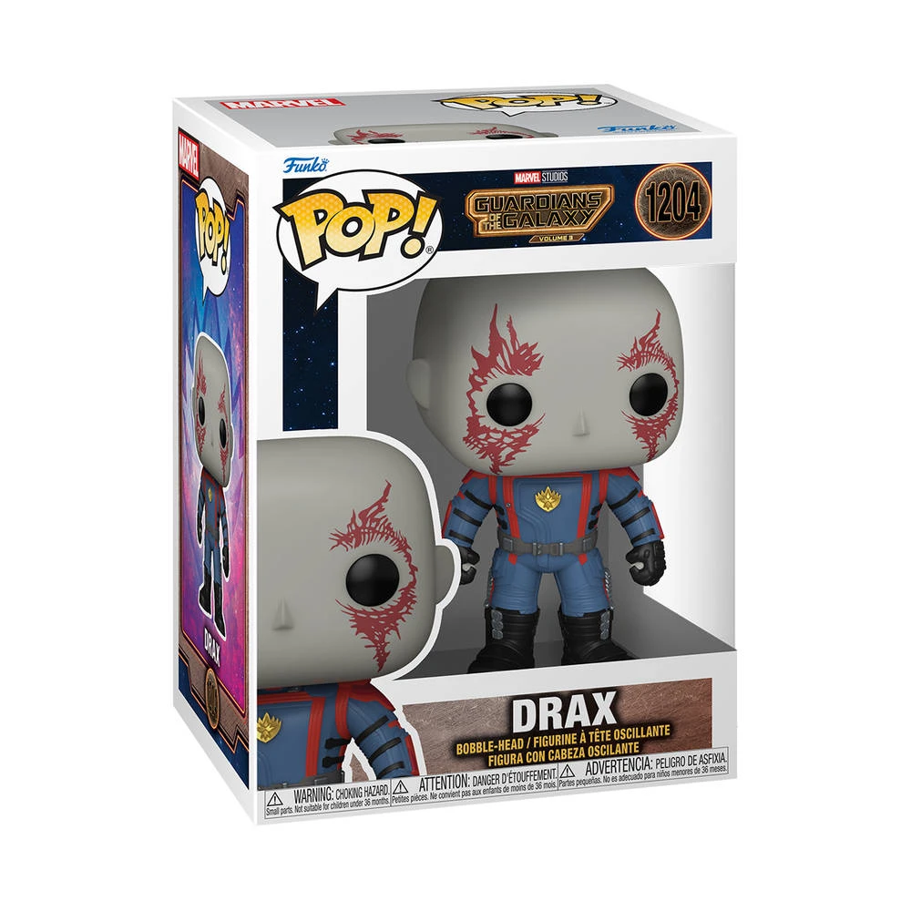 Funko Pop! Figuur Marvel Guardians Of The Galaxy Volume 3 Drax 1 Funko Pop! Figuur Marvel Guardians Of The Galaxy Volume 3 Drax