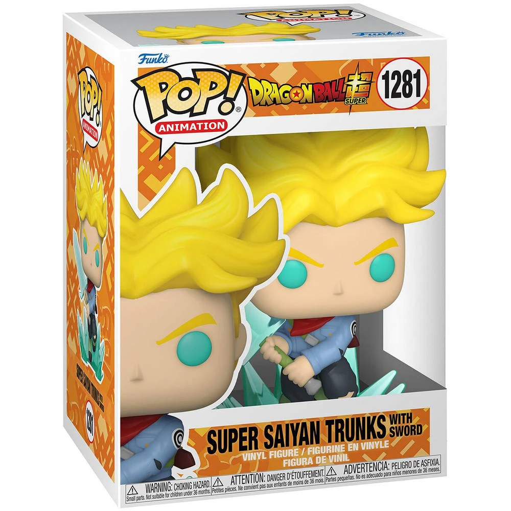 Funko Pop! Figuur Dragon Ball Super Super Saiyan Trunks With Sword 1 Funko Pop! Figuur Dragon Ball Super Super Saiyan Trunks With Sword