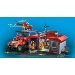 PLAYMOBIL City Action Brandweerkazerne 71193 -Kinderspeelgoedwinkel 1994345 95638cab