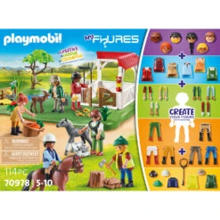 PLAYMOBIL My Figures: Paardenranch -Kinderspeelgoedwinkel 1994346 54ec88e4
