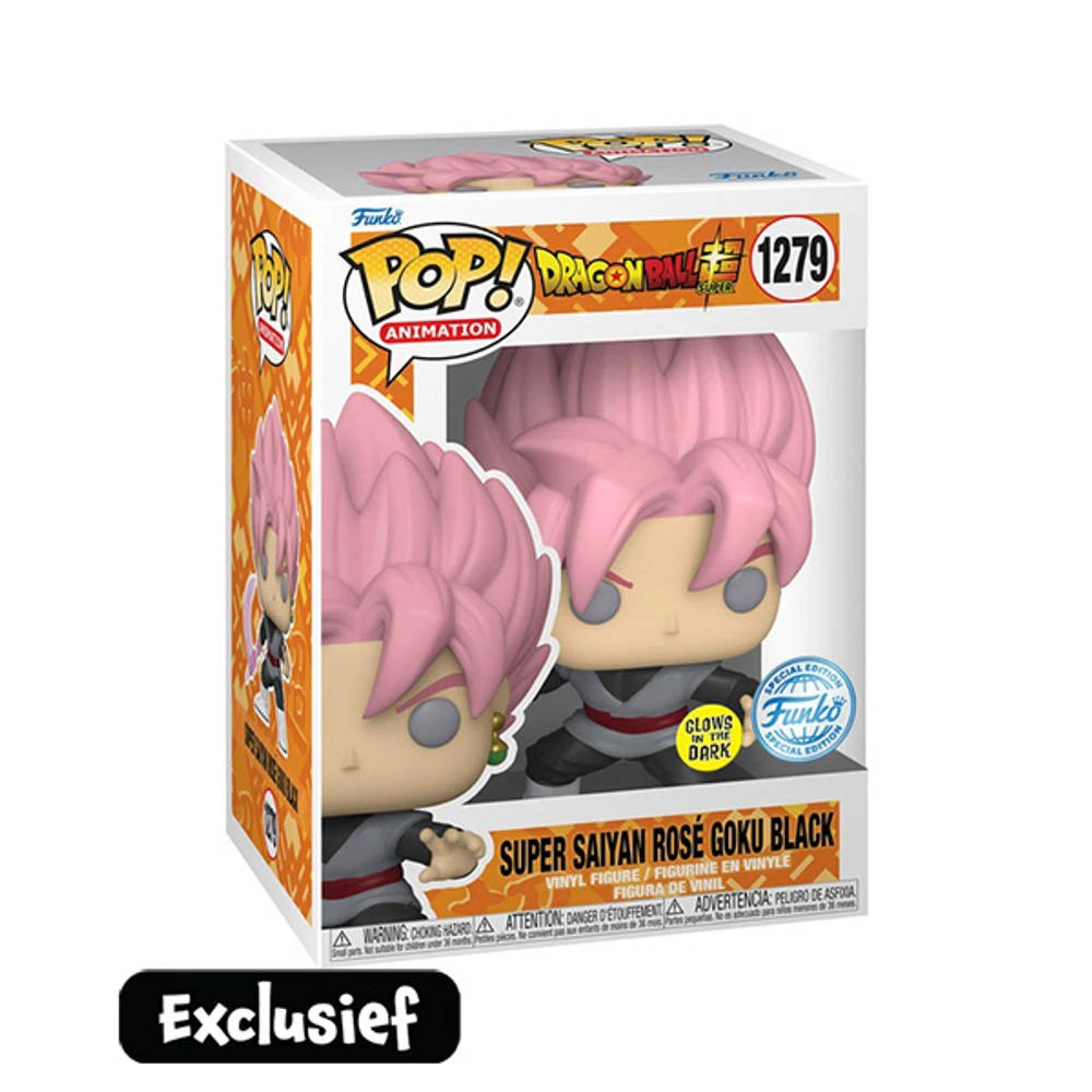 Funko Pop! Figuur Dragon Ball Super Super Saiyan Rosé Goku Black GITD 1 Funko Pop! Figuur Dragon Ball Super Super Saiyan Rosé Goku Black GITD
