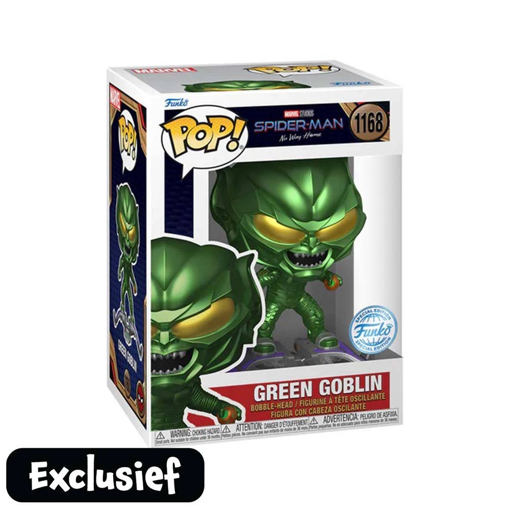 Funko Pop! Figuur Spider-Man: No Way Home Green Goblin Special Edition 1 Funko Pop! Figuur Spider-Man: No Way Home Green Goblin Special Edition