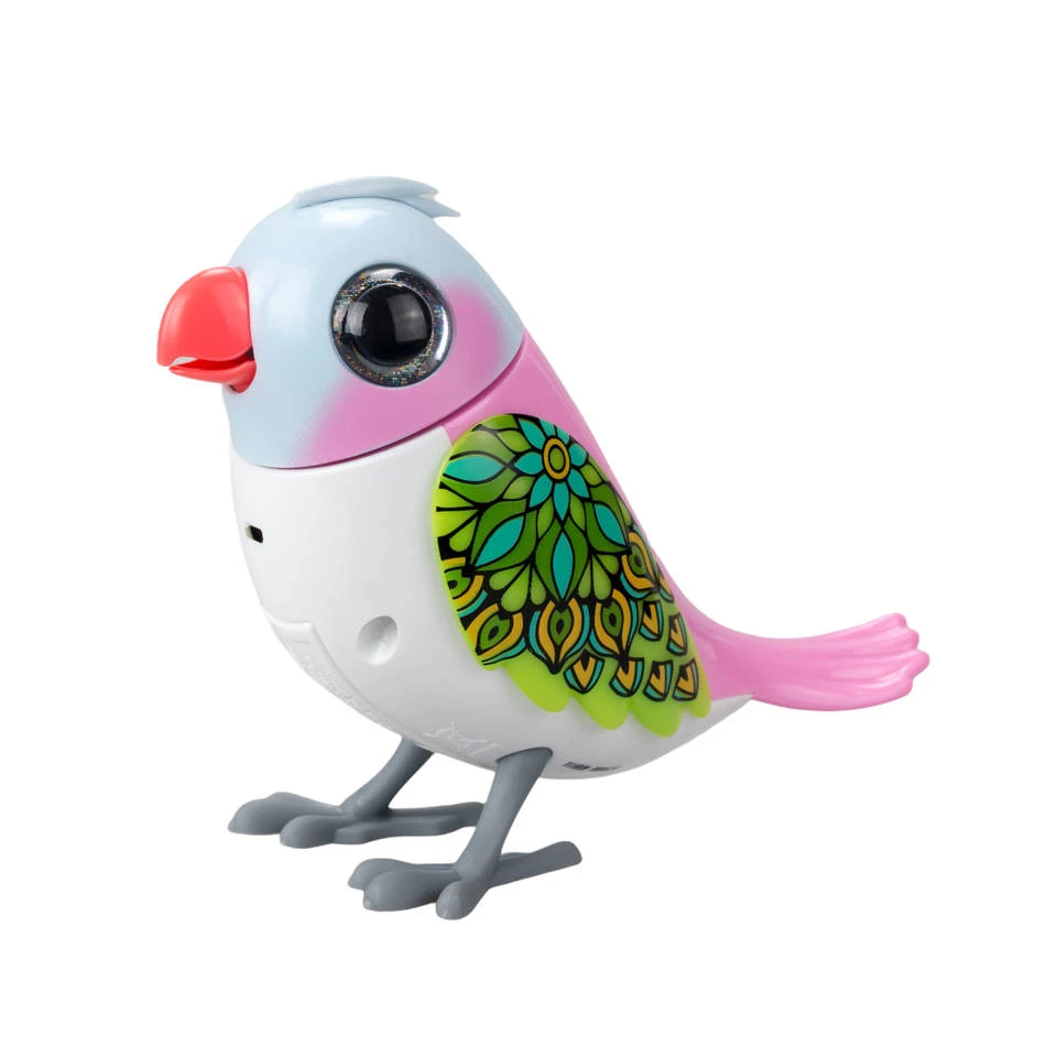 Silverlit DigiBirds Single Interactief Vogeltje Hooded Parrot 2 Silverlit DigiBirds Single Interactief Vogeltje Hooded Parrot - Afbeelding 2