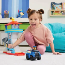 SPIN MASTER PAW Patrol Uitkijktoren Speelset Met Voertuigwerper -Kinderspeelgoedwinkel 1994940 a6021d3f