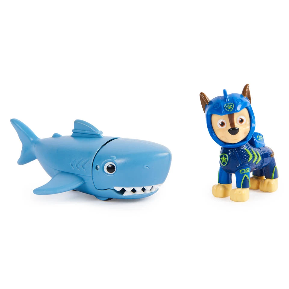 SPIN MASTER PAW Patrol Aqua Pups Speelfigurenset Met Chase En Shark 2 SPIN MASTER PAW Patrol Aqua Pups Speelfigurenset Met Chase En Shark - Afbeelding 2