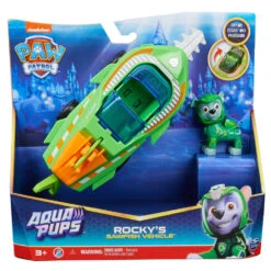 SPIN MASTER PAW Patrol Aqua Pups Transformerend Zaagvis Voertuig Met Rocky