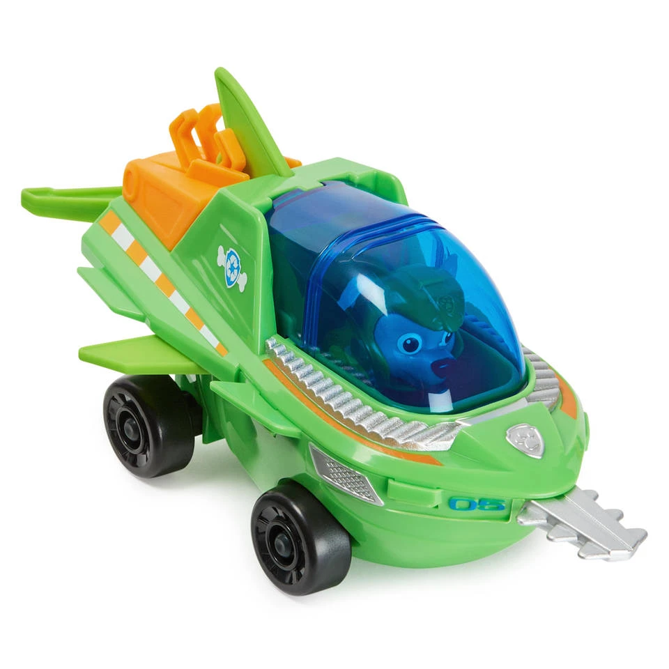 SPIN MASTER PAW Patrol Aqua Pups Transformerend Zaagvis Voertuig Met Rocky 6 SPIN MASTER PAW Patrol Aqua Pups Transformerend Zaagvis Voertuig Met Rocky - Afbeelding 6
