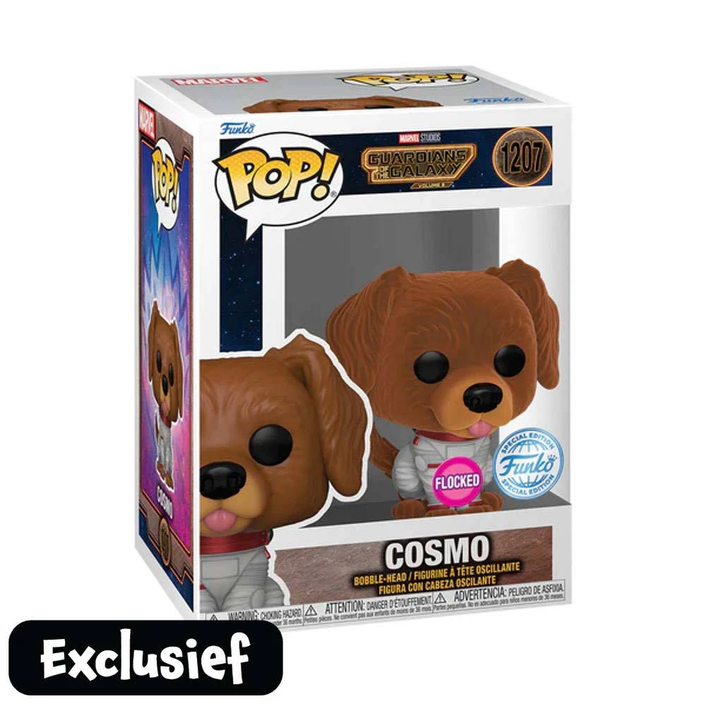Funko Pop! Figuur Marvel Guardians Of The Galaxy Volume 3 Cosmo - Flocked 1 Funko Pop! Figuur Marvel Guardians Of The Galaxy Volume 3 Cosmo - Flocked