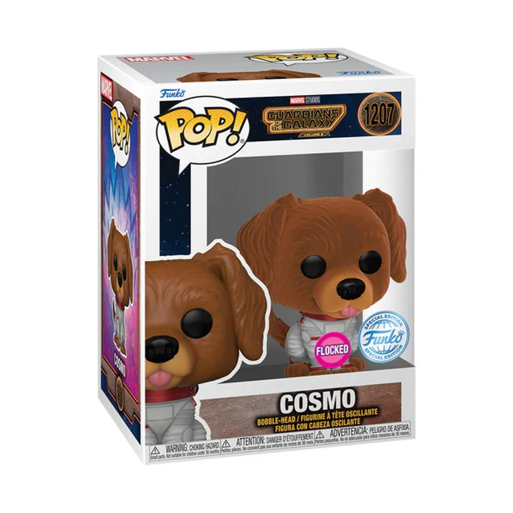 Funko Pop! Figuur Marvel Guardians Of The Galaxy Volume 3 Cosmo - Flocked 3 Funko Pop! Figuur Marvel Guardians Of The Galaxy Volume 3 Cosmo - Flocked - Afbeelding 3