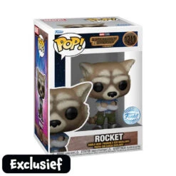 Funko Pop! Figuur Marvel Guardians Of The Galaxy Volume 3 Rocket Raccoon