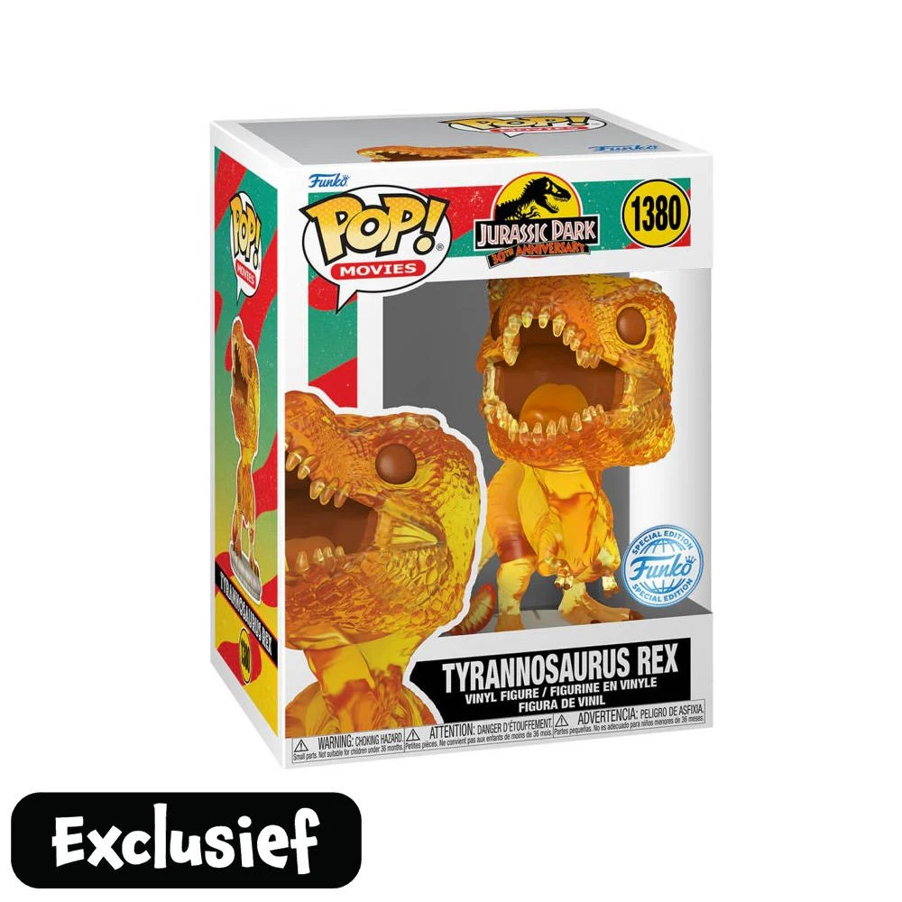 Funko Pop! Figuur Jurassic Park 30th Anniversary Tyrannosaurus Rex 1 Funko Pop! Figuur Jurassic Park 30th Anniversary Tyrannosaurus Rex