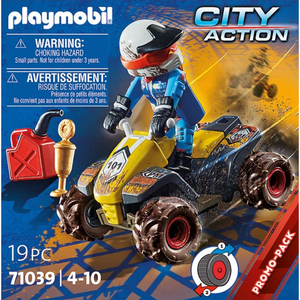 PLAYMOBIL City Action Off/road Quad 71039 4 PLAYMOBIL City Action Off/road Quad 71039 - Afbeelding 4