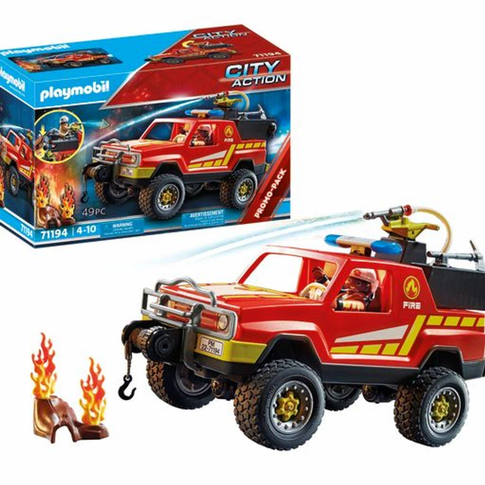 PLAYMOBIL City Action Brandweerwagen 71194 1 PLAYMOBIL City Action Brandweerwagen 71194