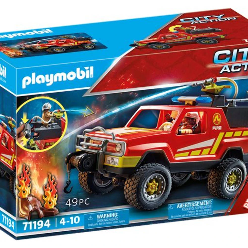 PLAYMOBIL City Action Brandweerwagen 71194 2 PLAYMOBIL City Action Brandweerwagen 71194 - Afbeelding 2
