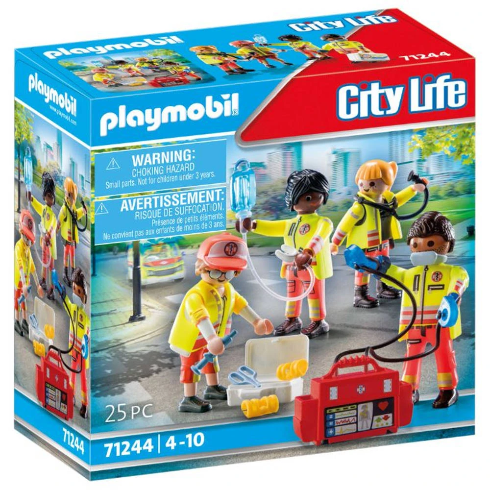 PLAYMOBIL City Life Reddingsteam 71244 2 PLAYMOBIL City Life Reddingsteam 71244 - Afbeelding 2