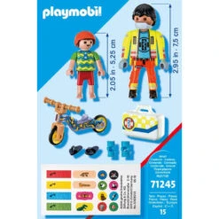 PLAYMOBIL City Life Verpleegkundige Met Patiënt 71245 -Kinderspeelgoedwinkel 1995216 56b6c859