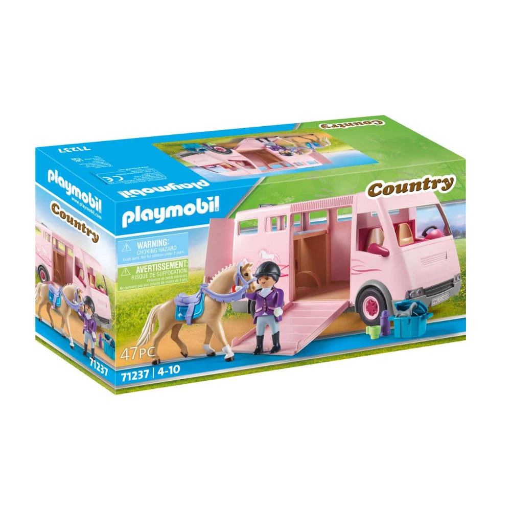 PLAYMOBIL Country Paardentransportwagen 71237 2 PLAYMOBIL Country Paardentransportwagen 71237 - Afbeelding 2