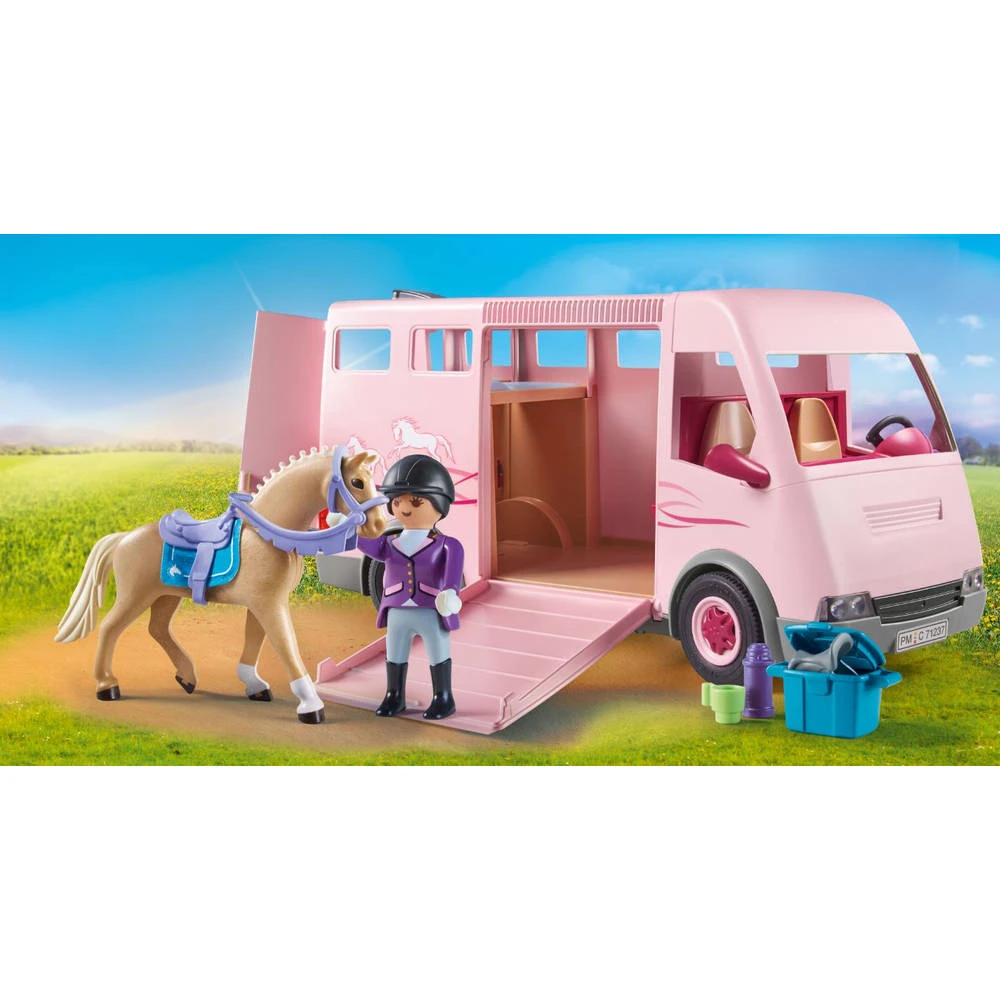 PLAYMOBIL Country Paardentransportwagen 71237 5 PLAYMOBIL Country Paardentransportwagen 71237 - Afbeelding 5