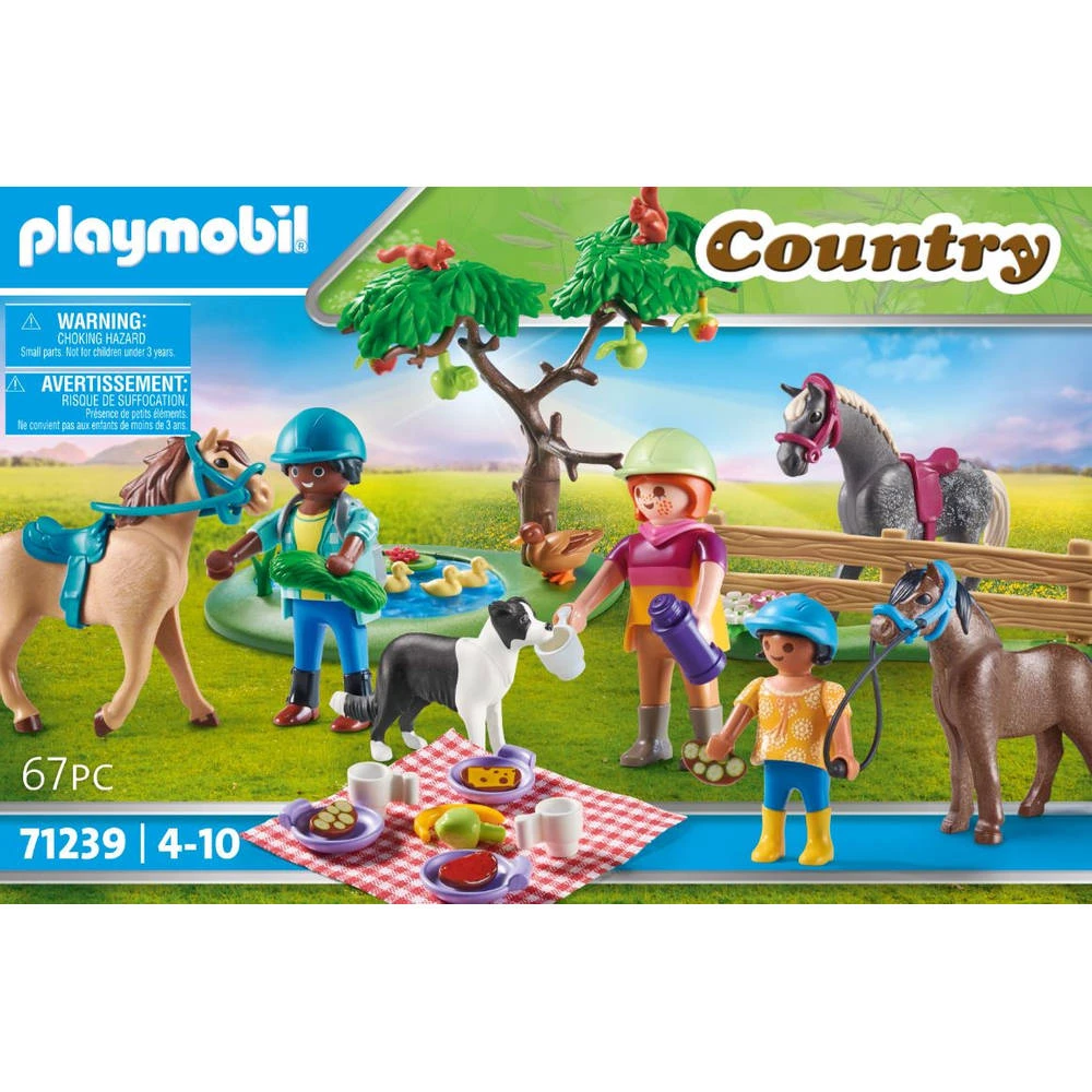 PLAYMOBIL Country Picknick Excursie Met Paarden 71239 6 PLAYMOBIL Country Picknick Excursie Met Paarden 71239 - Afbeelding 6