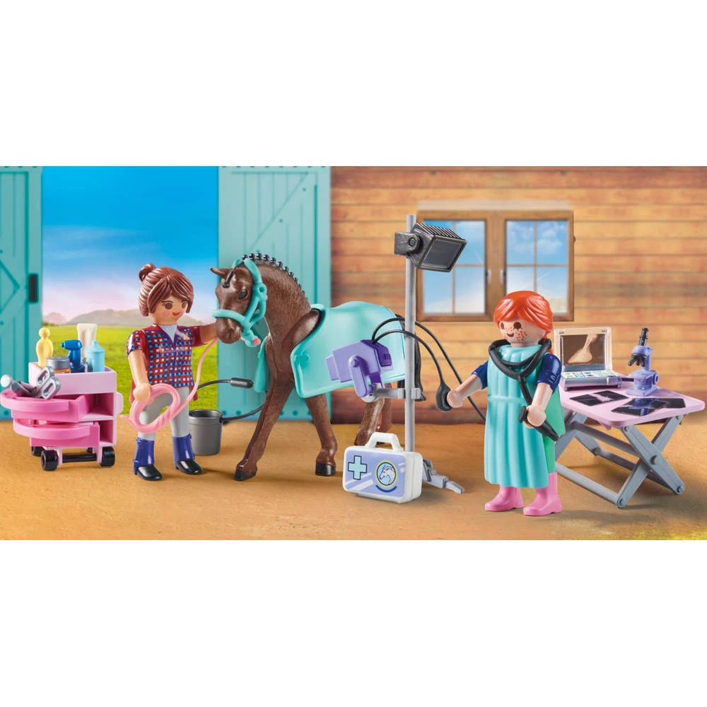 PLAYMOBIL Country Dierenarts Voor Paarden 71241 4 PLAYMOBIL Country Dierenarts Voor Paarden 71241 - Afbeelding 4