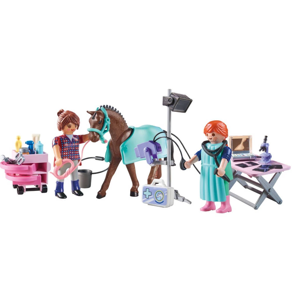PLAYMOBIL Country Dierenarts Voor Paarden 71241 2 PLAYMOBIL Country Dierenarts Voor Paarden 71241 - Afbeelding 2