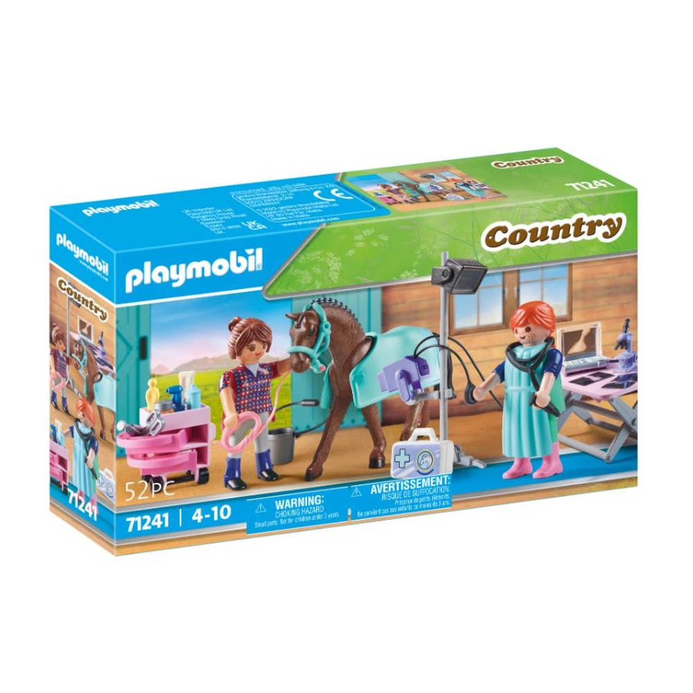 PLAYMOBIL Country Dierenarts Voor Paarden 71241 1 PLAYMOBIL Country Dierenarts Voor Paarden 71241