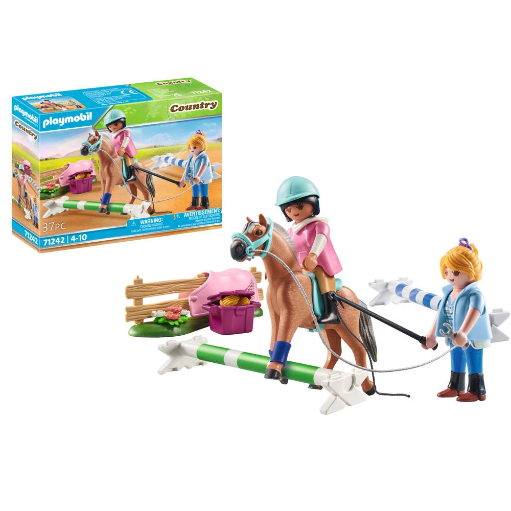 PLAYMOBIL Country Rijlessen 71242 1 PLAYMOBIL Country Rijlessen 71242