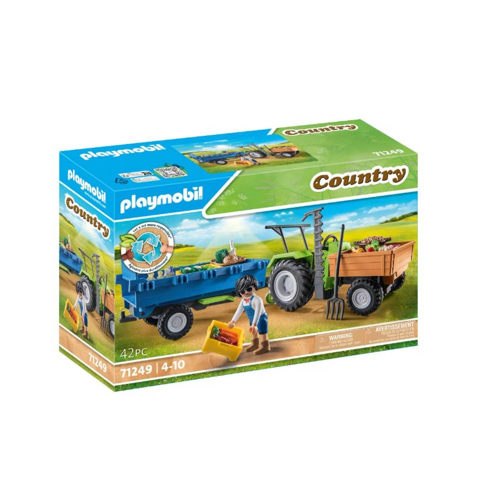 PLAYMOBIL Country Trekker Met Aanhanger 71249 6 PLAYMOBIL Country Trekker Met Aanhanger 71249 - Afbeelding 6