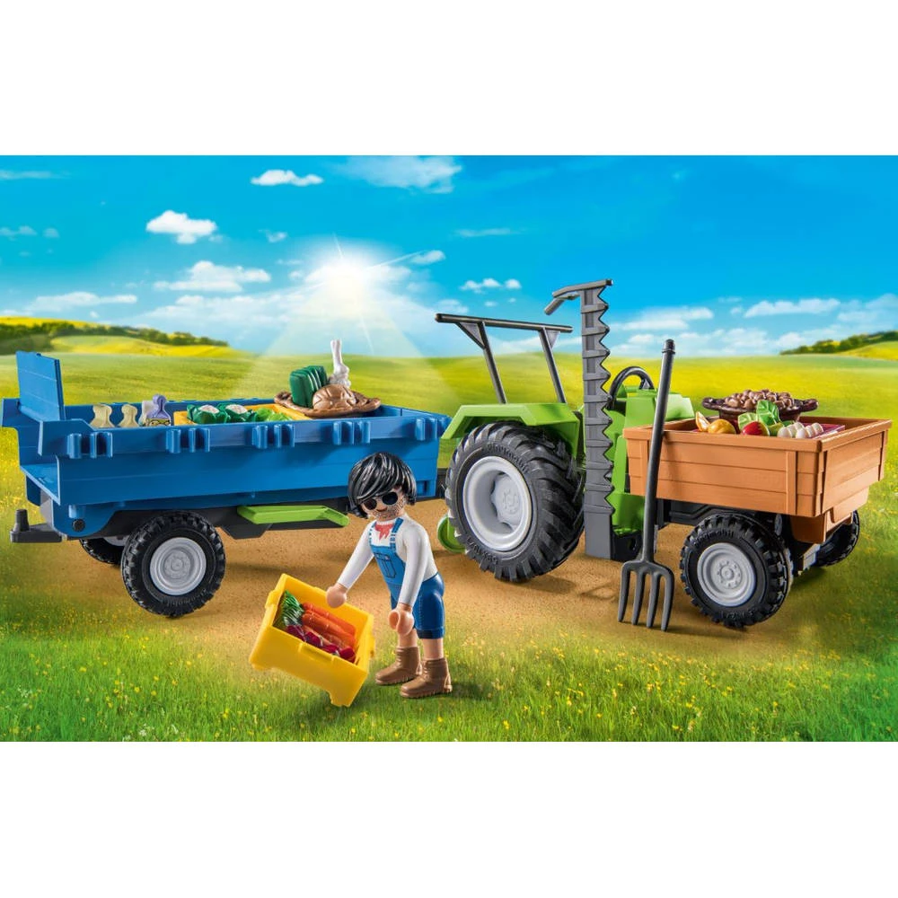PLAYMOBIL Country Trekker Met Aanhanger 71249 5 PLAYMOBIL Country Trekker Met Aanhanger 71249 - Afbeelding 5